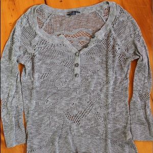 American eagle grey top